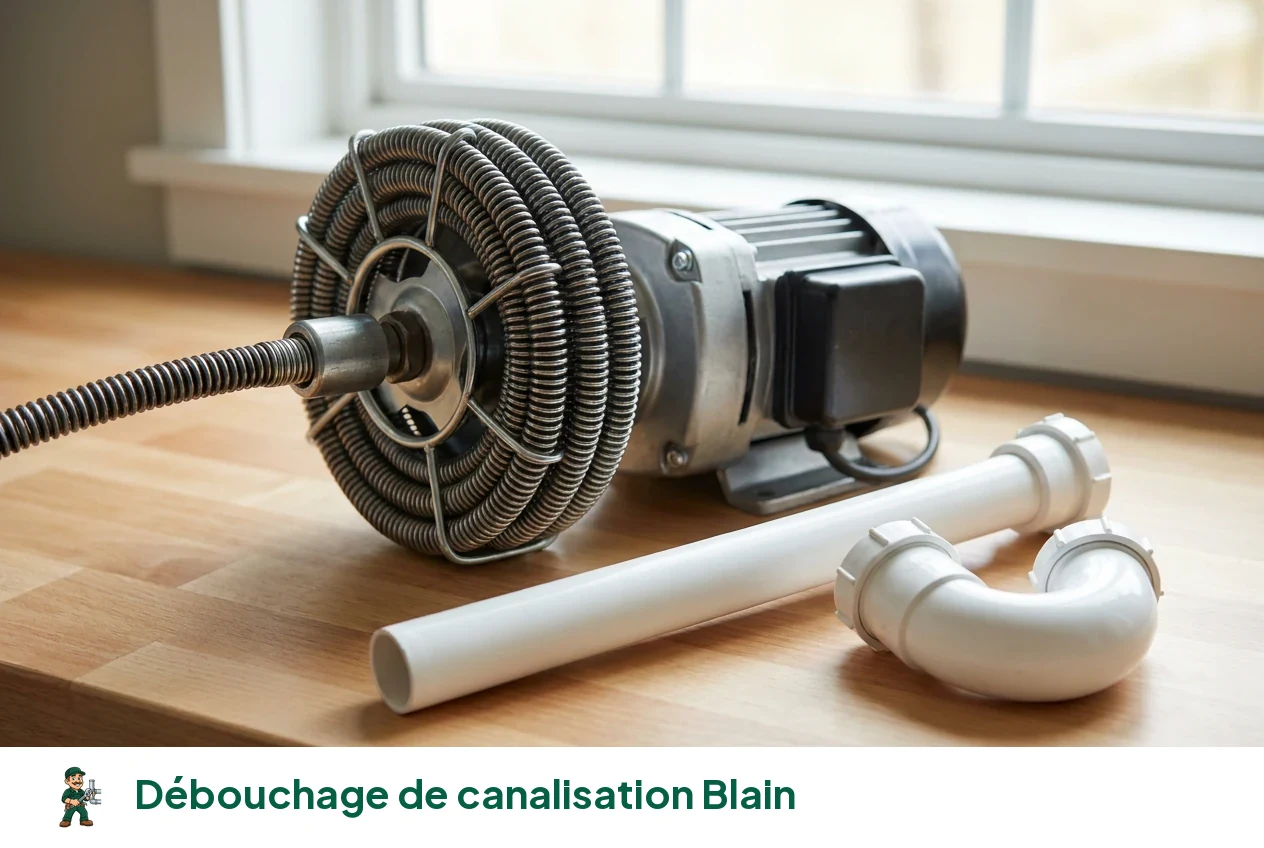 Débouchage de canalisation à Blain