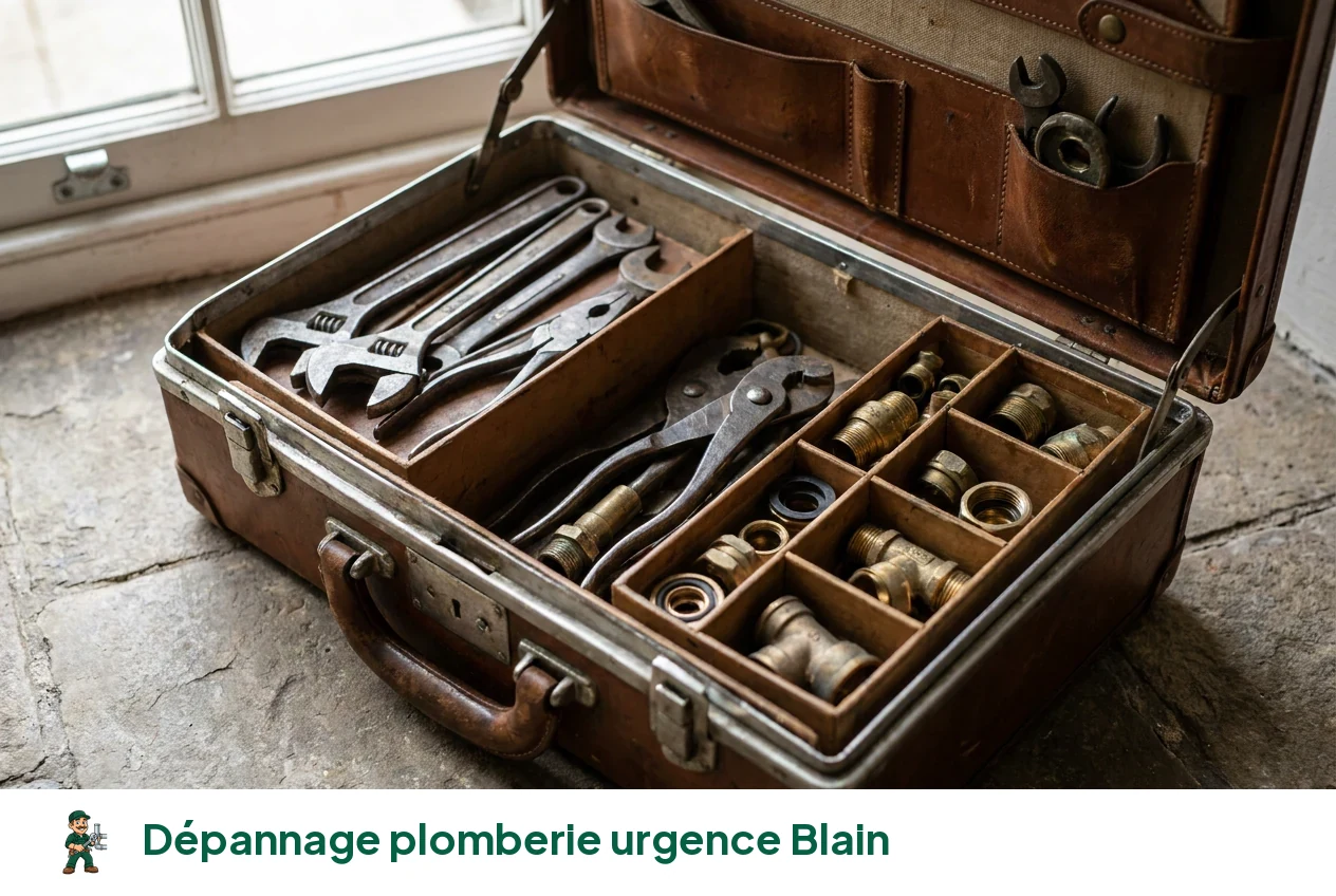 Dépannage plomberie urgence à Blain