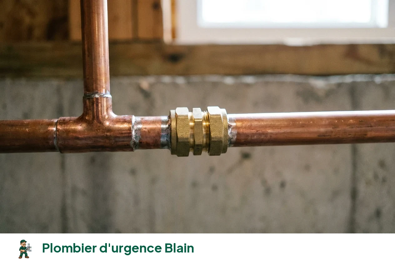 Plombier d'urgence à Blain
