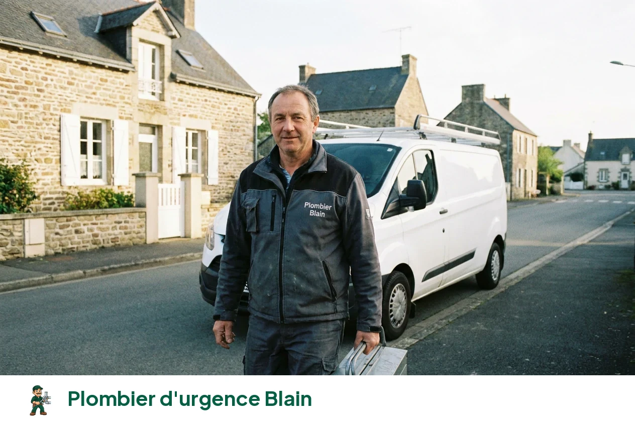 Plombier d'urgence à Blain