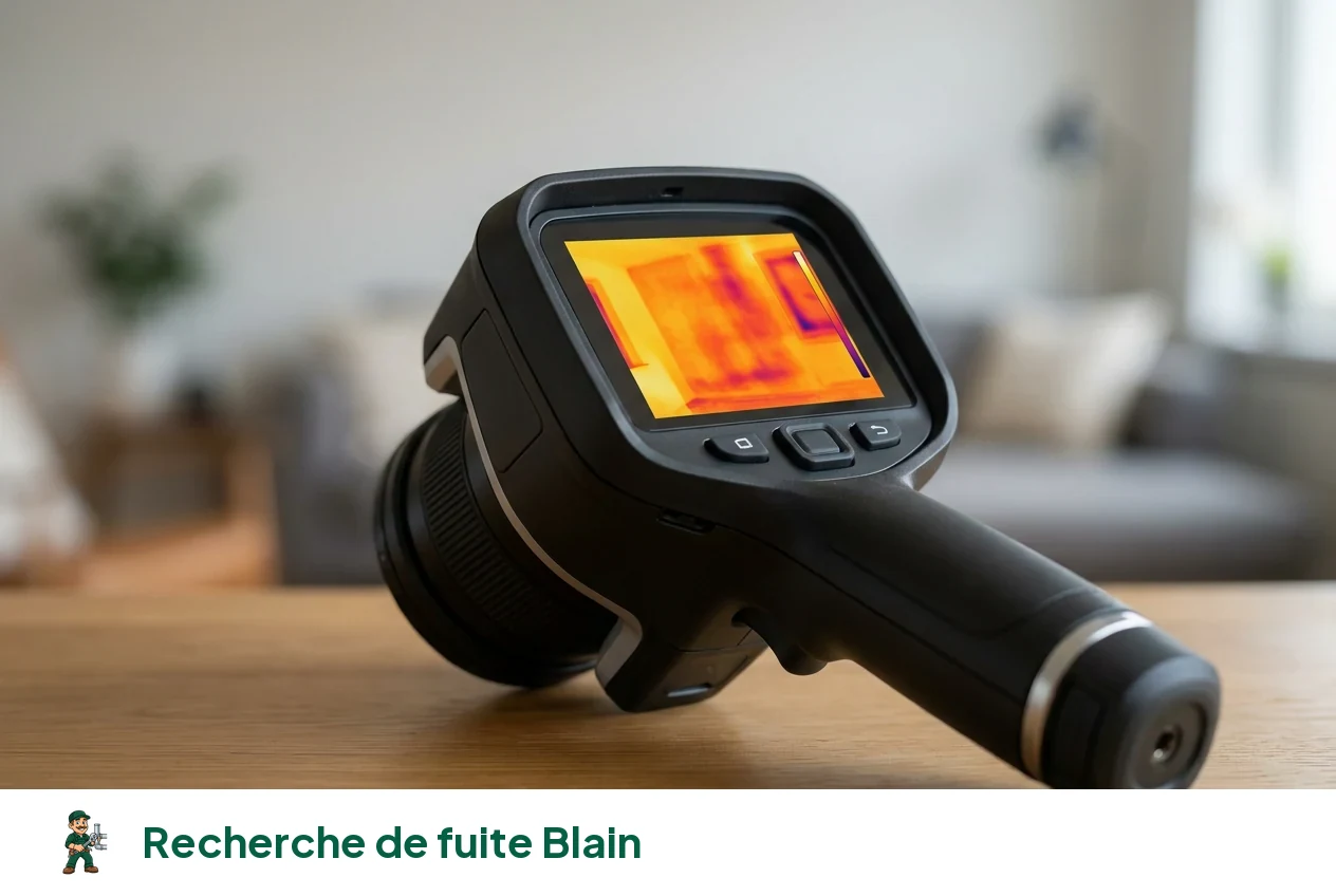 Recherche de fuite à Blain