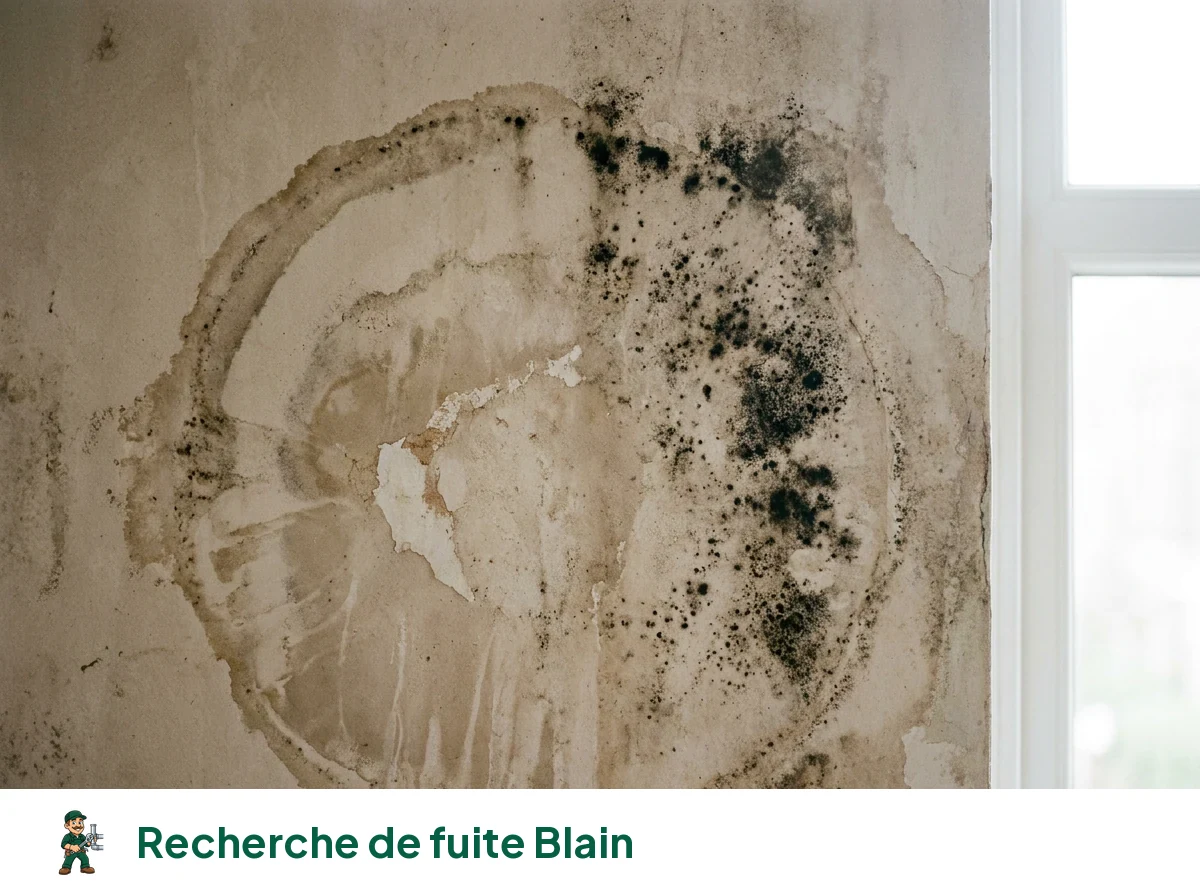Recherche de fuite à Blain
