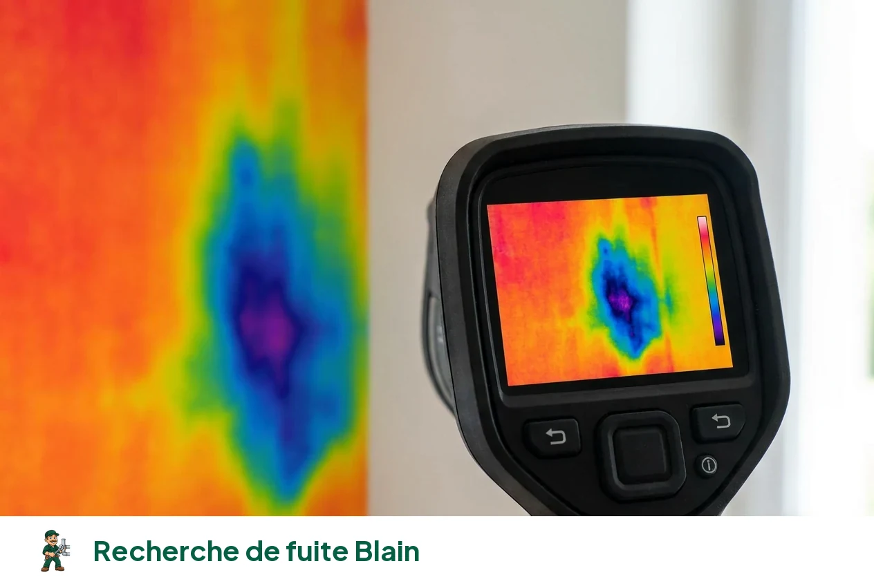 Recherche de fuite à Blain