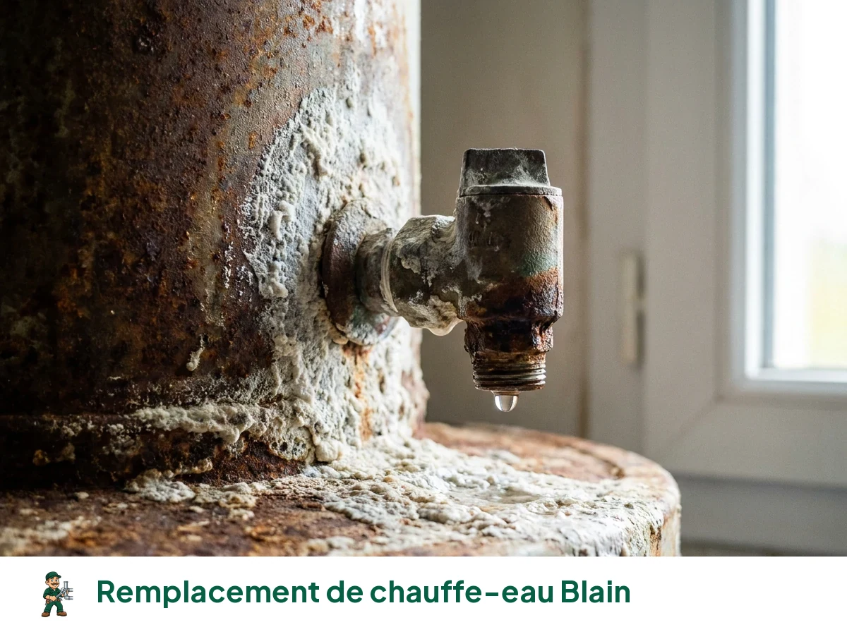 Remplacement de chauffe-eau à Blain