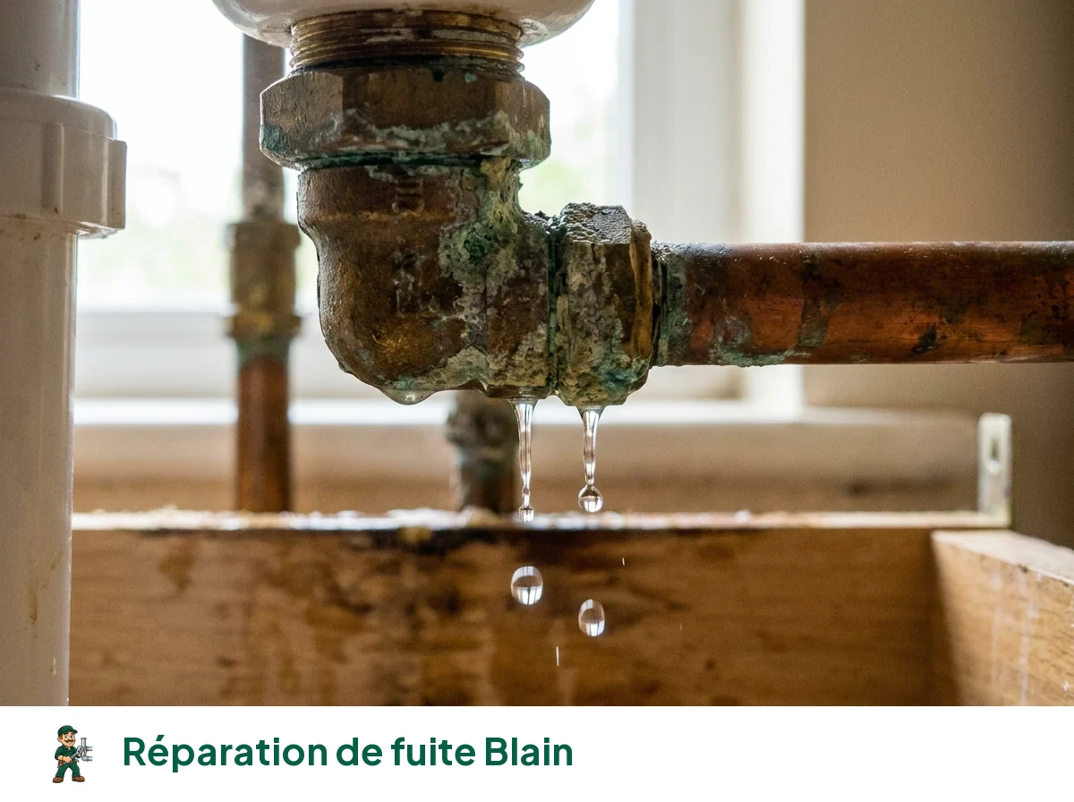 Réparation de fuite à Blain