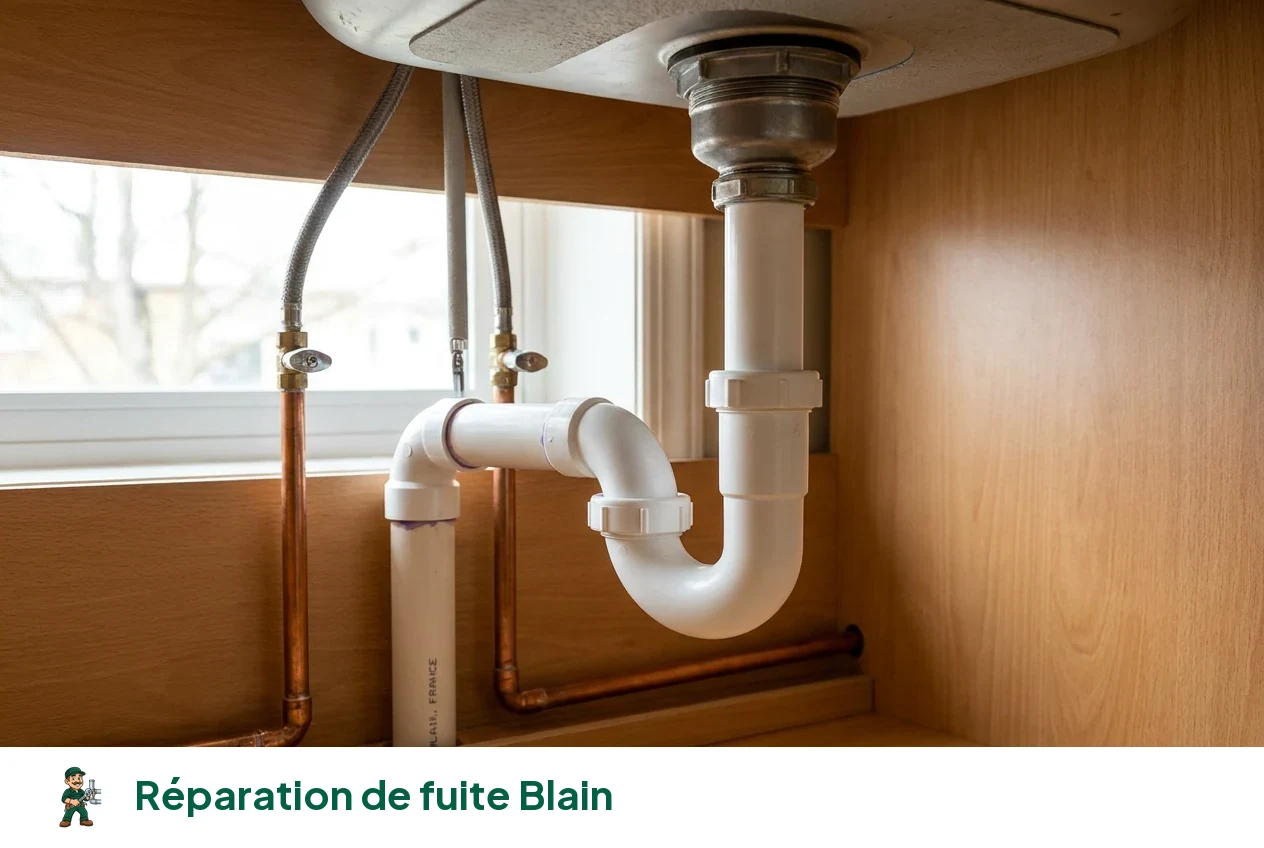 Réparation de fuite à Blain